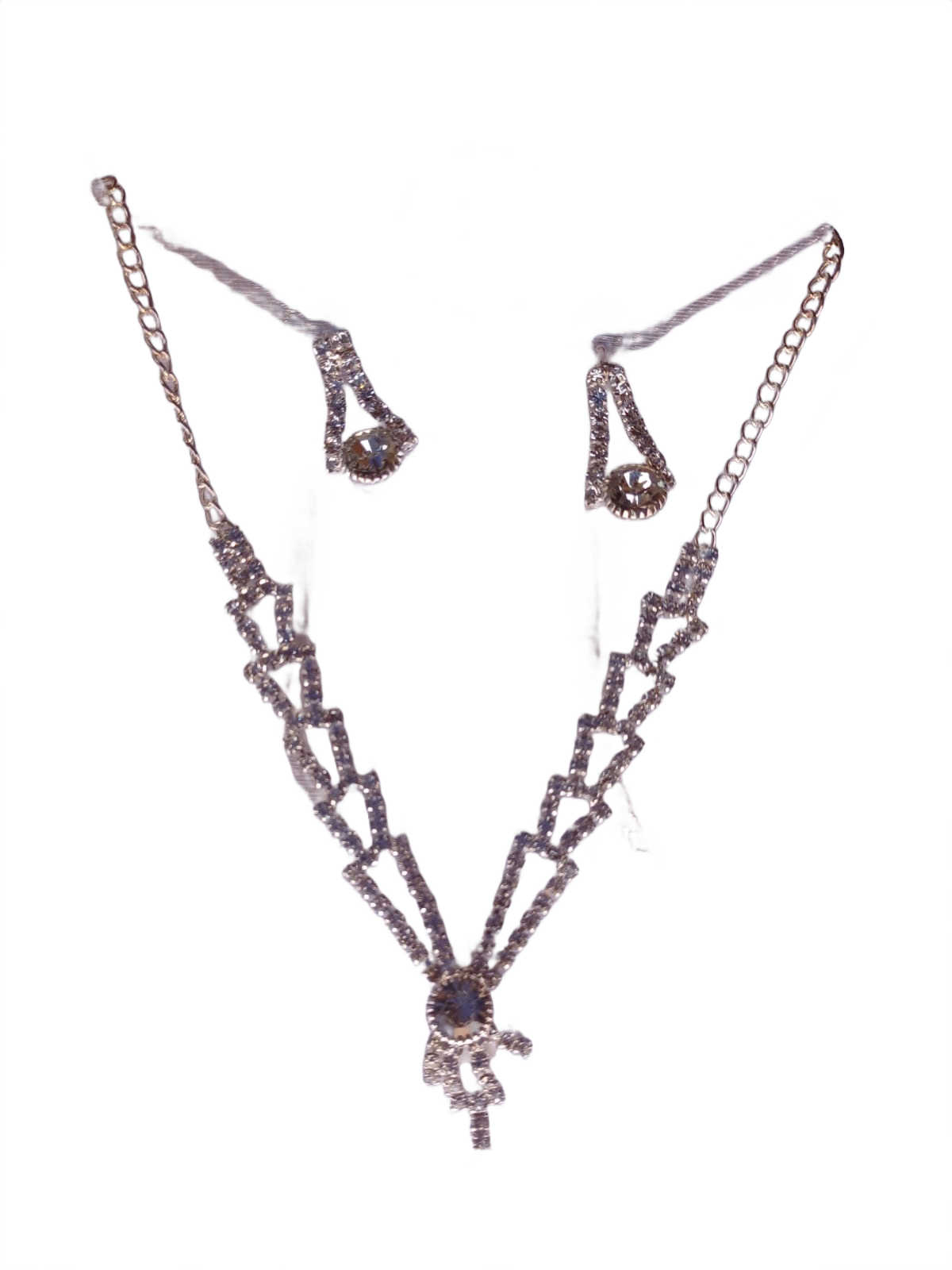 Soni Set Crystal Necklace Set