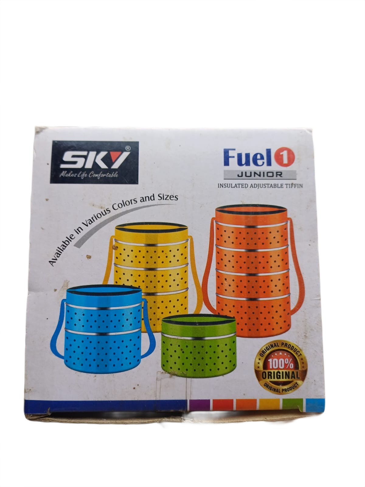 Round Lunch Storage Container