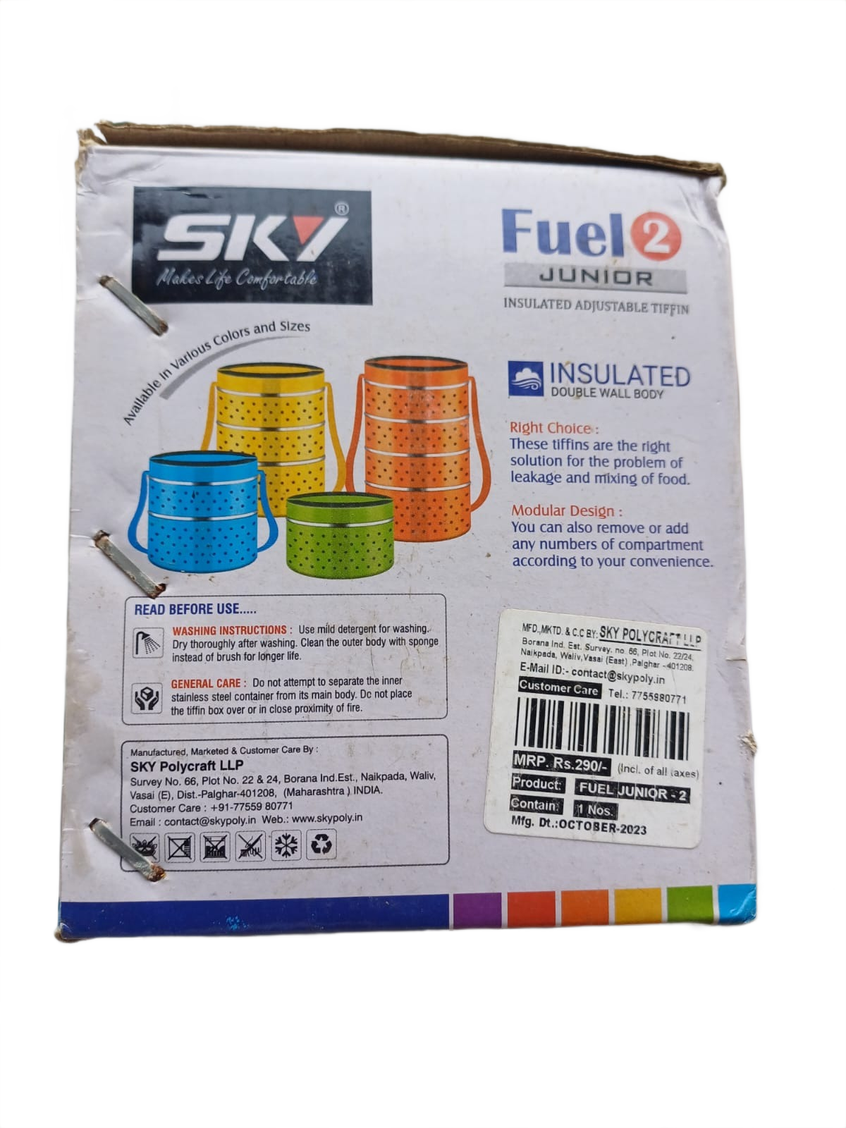 2 Junior Insulated Tiffin - Image 2