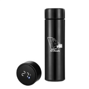 Smart Vacuum Flask with LED Temperature Display