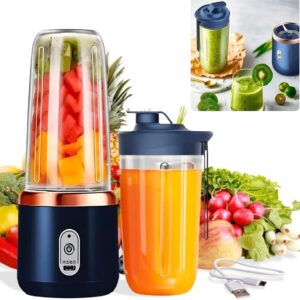 Portable Smoothie Blender Bottle