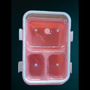 Compartment Lunch Box (Pink)