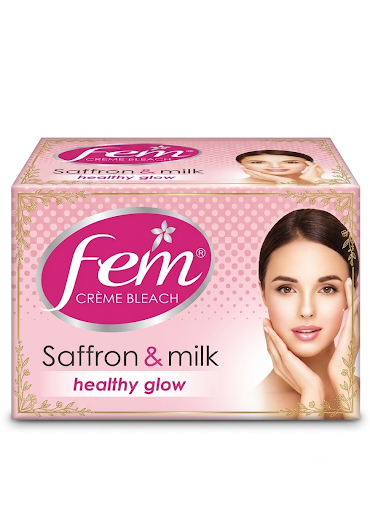 Fem Crème Bleach – Saffron & Milk (Healthy Glow)