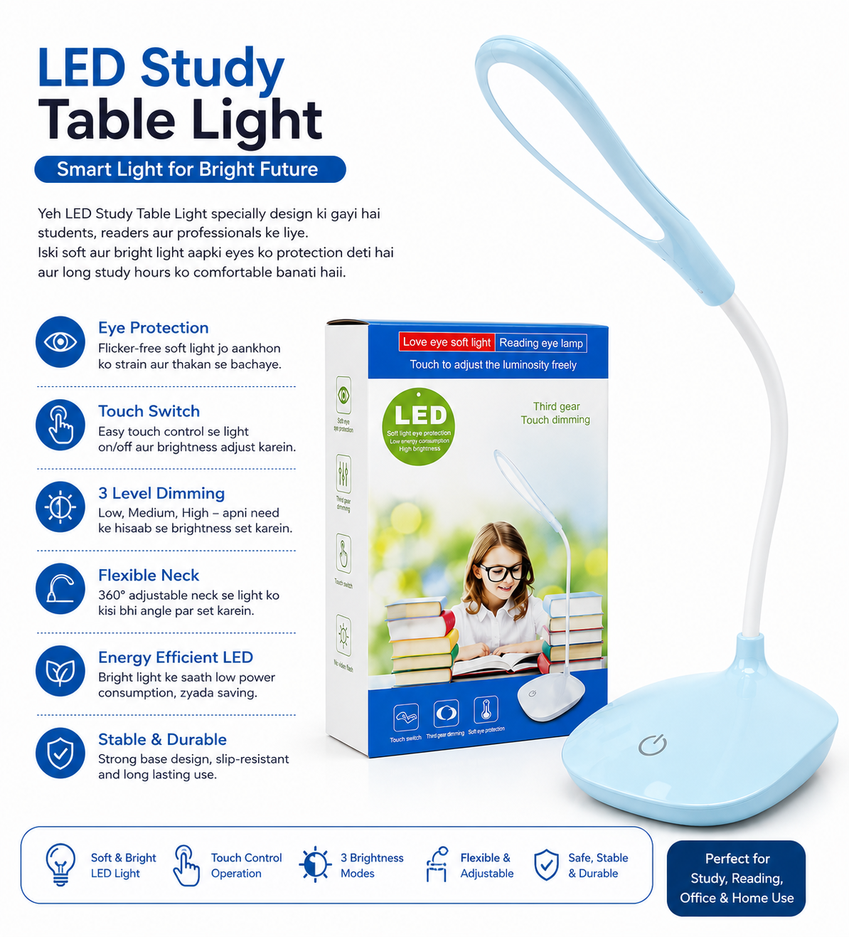 LED Study Table Light