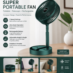 Super Portable Foldable Fan