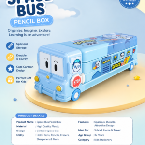 Space Bus Pencil Box