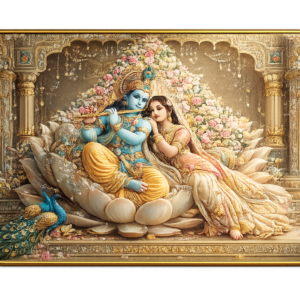 Radha Krishna Decorative Photo Frame